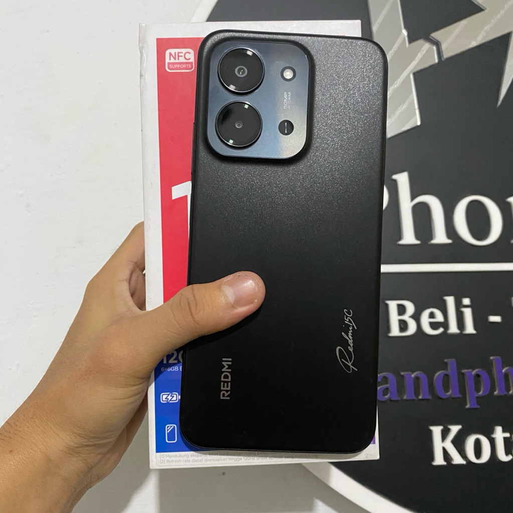 Redmi 15C 8/256 Second Fullset Resmi