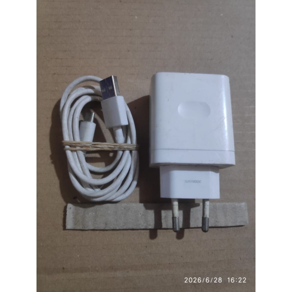 cas oppo 33watt supervooc orginal copotan