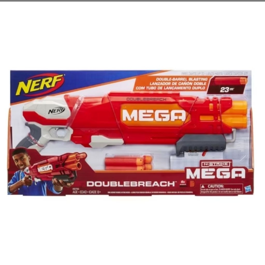HASBRO Nerf N-Strike Mega Doublebreach Blaster