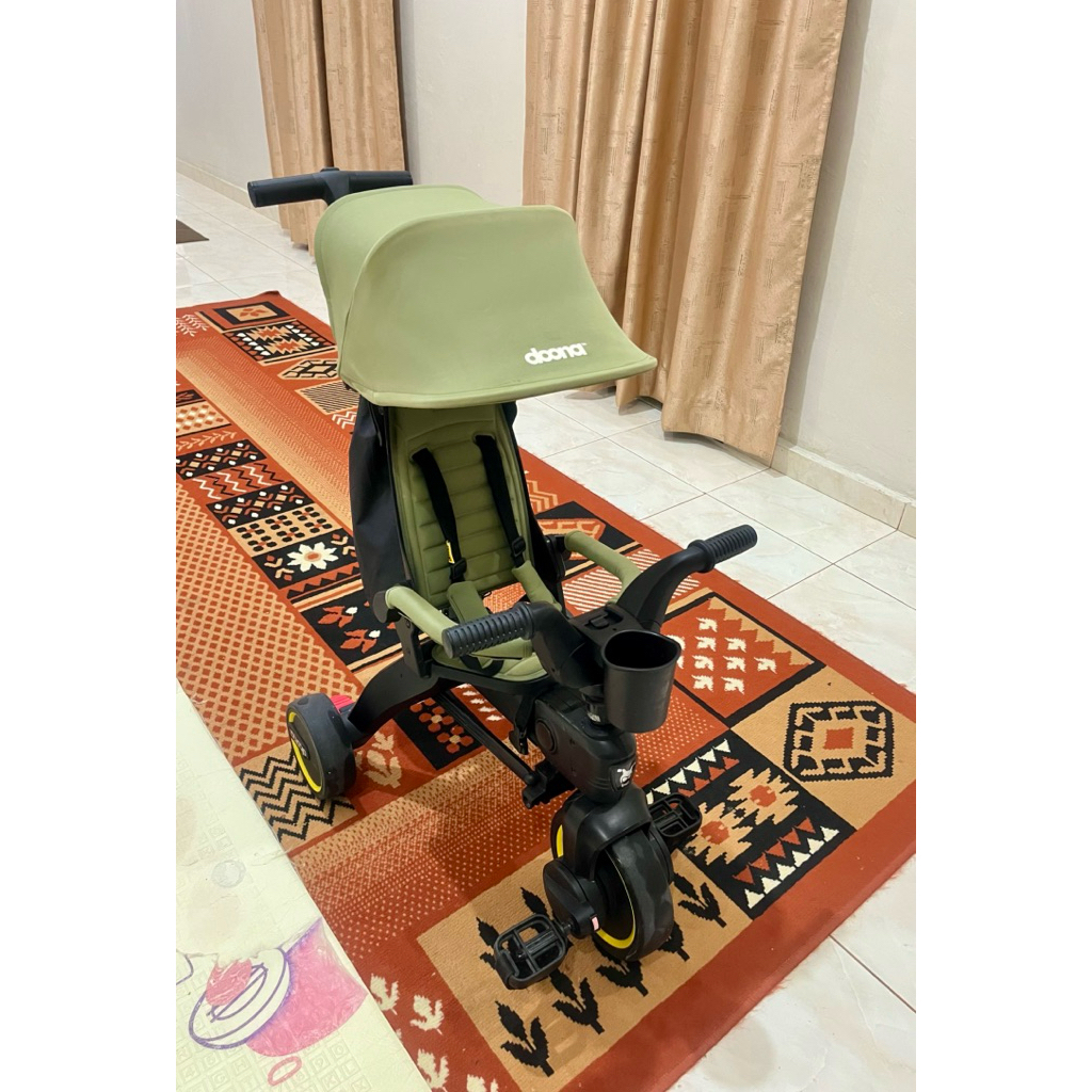 Sepeda Doona liki trike S3 preloved - sepeda anak lipat - merk doona