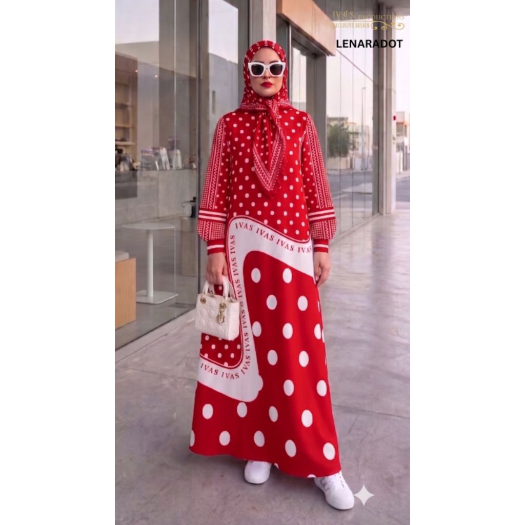 NEW GAMIS WANITA LABAIK SET KHIBAN ORI IVAS PRODUCTION