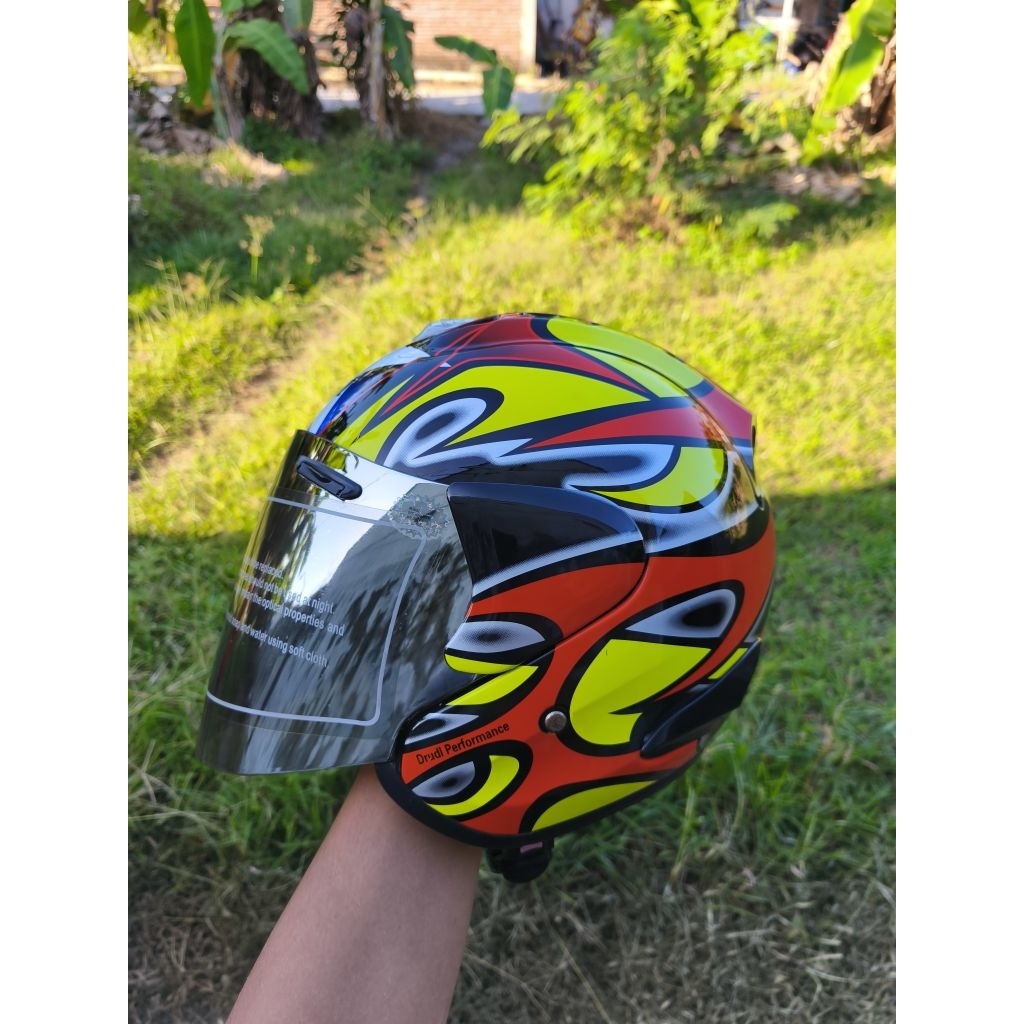 Helm Scott copy Arai kondisi NOS (Baru) not TSR