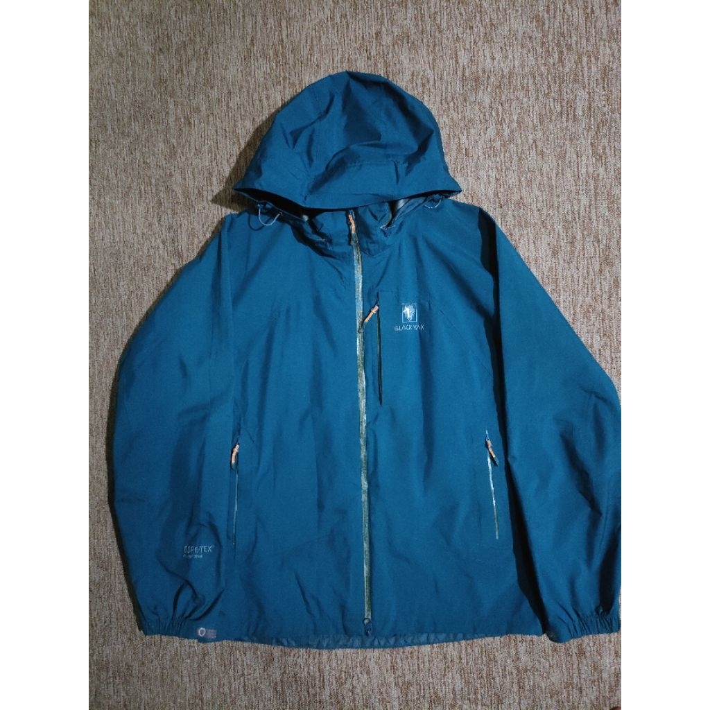 jaket outdoor black yak goretex