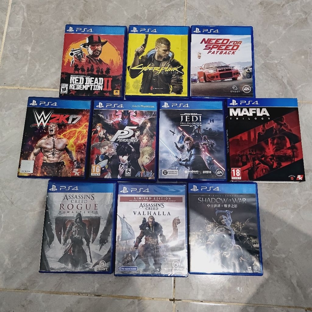 kaset ps4 borongan