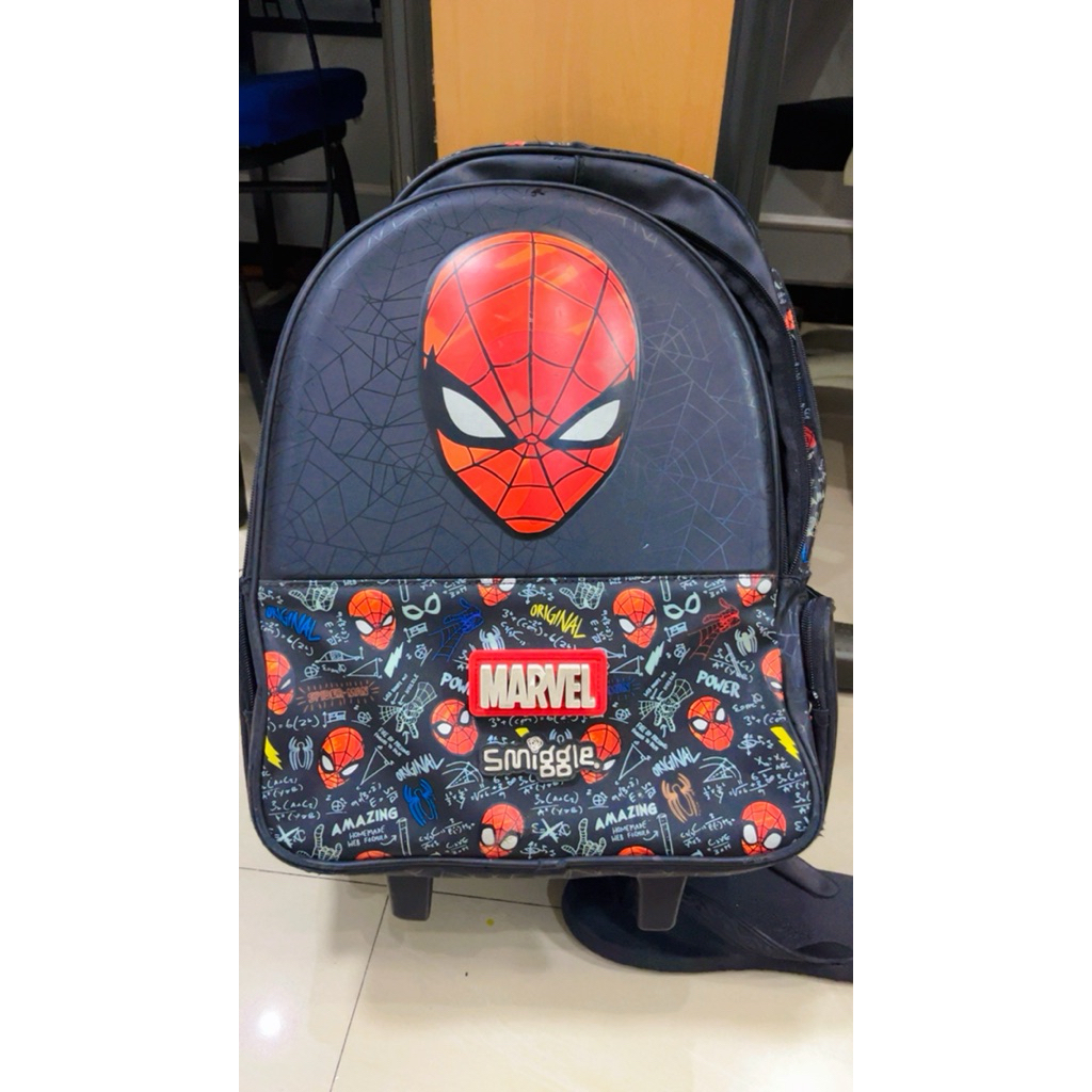 Preloved Smiggle Spider-Man Trolley