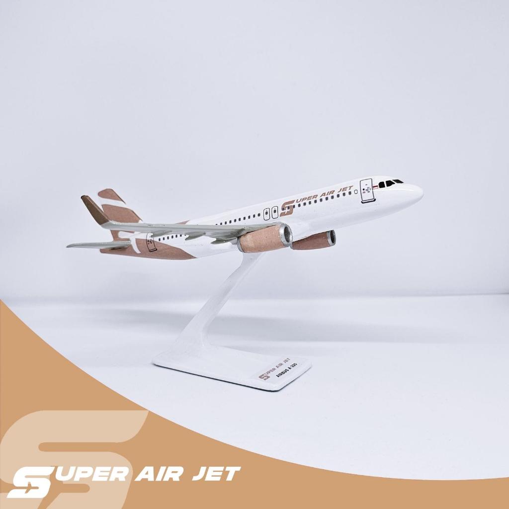 Diecast AIRBUS 320 SUPER AIR JET