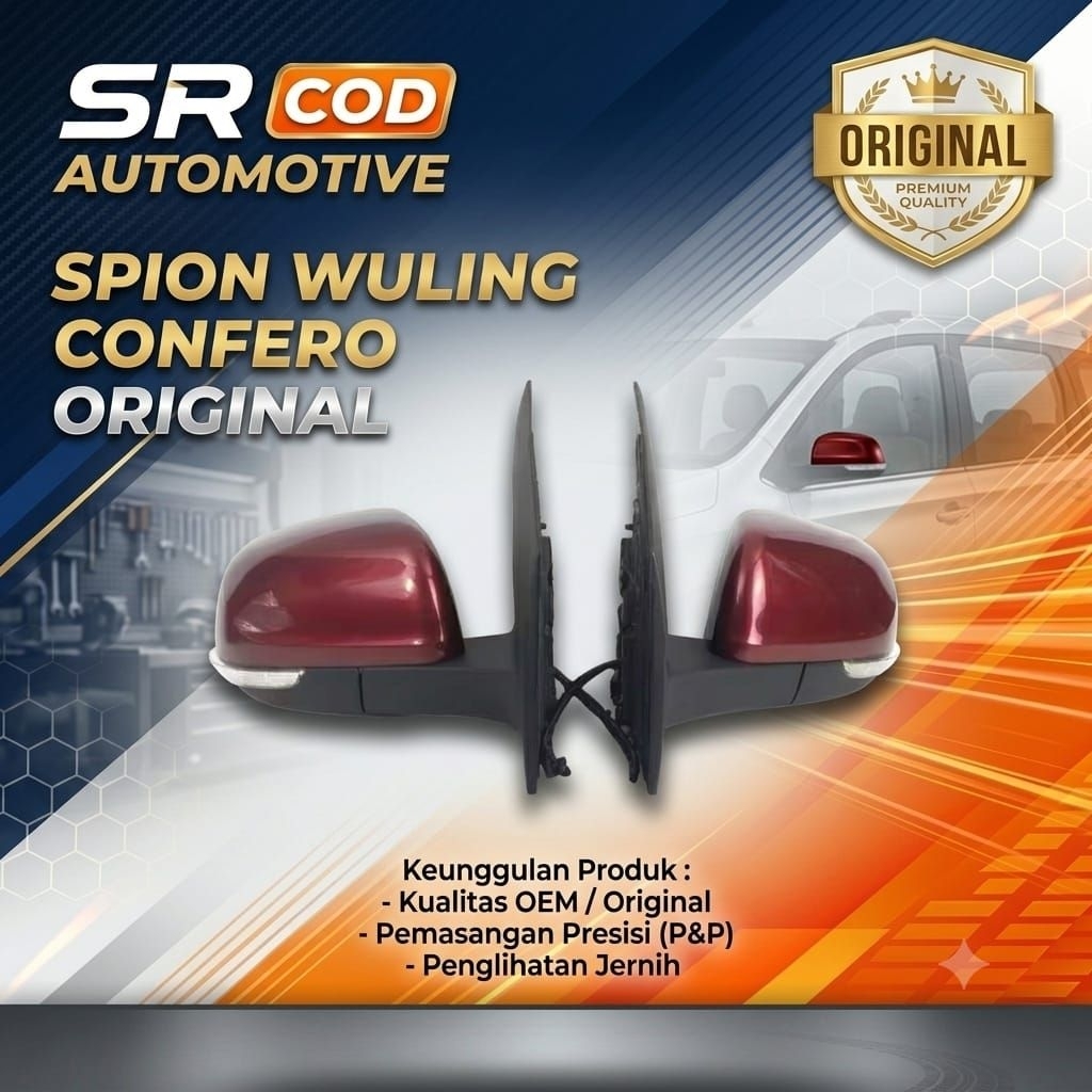 Spion komplit WULING CORTEZ original spion mobil wuling cortez manual lipat spion wuling cortez lipa
