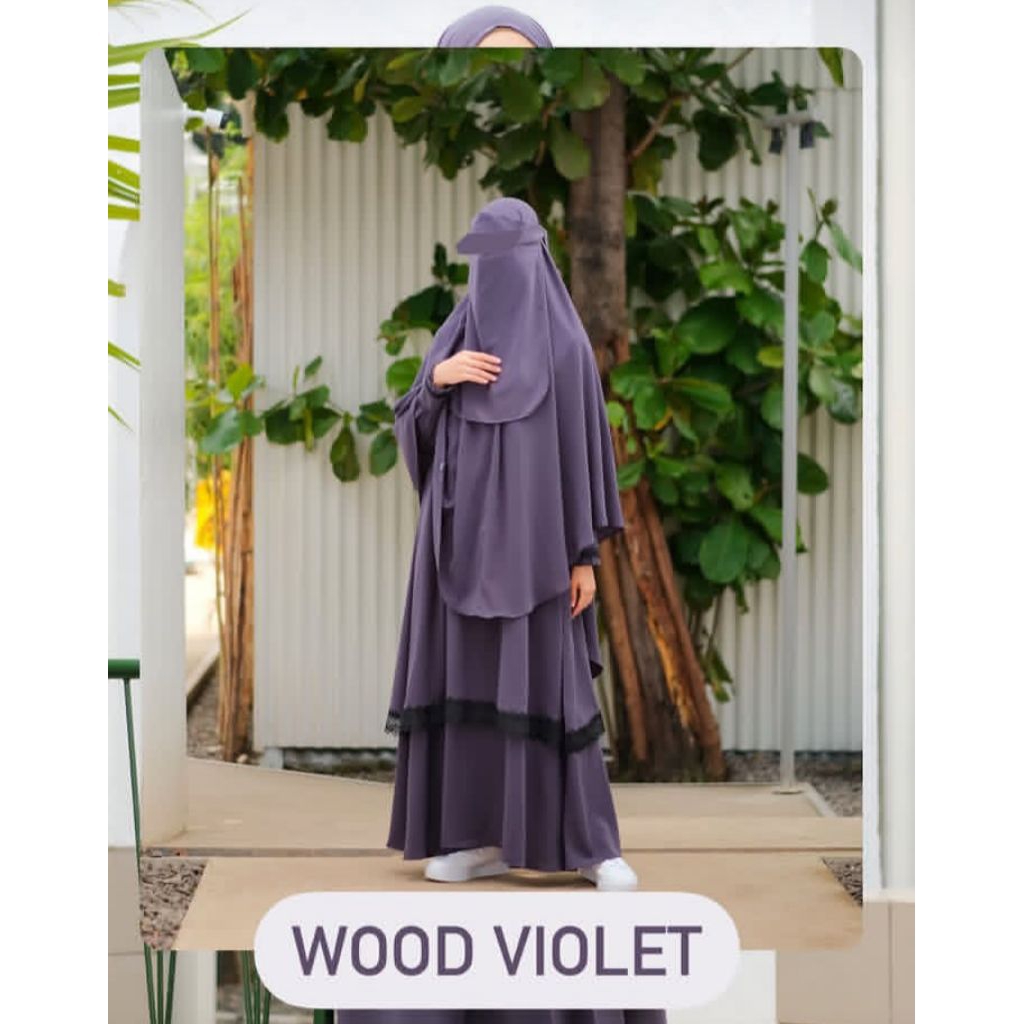 gamis set zauhara sekali pake