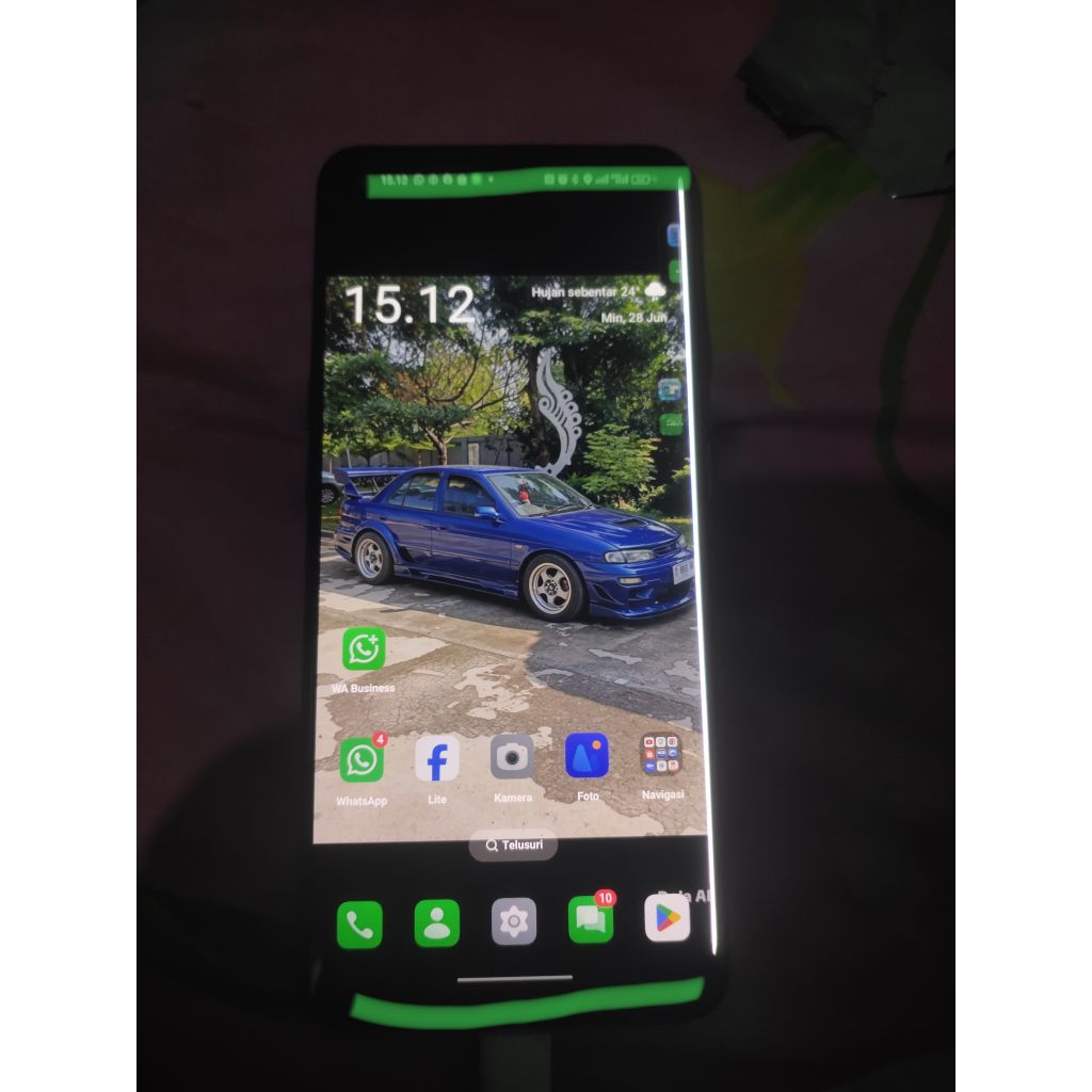 Lcd+frame ori copotan oppo reno 7/8 ada minus
