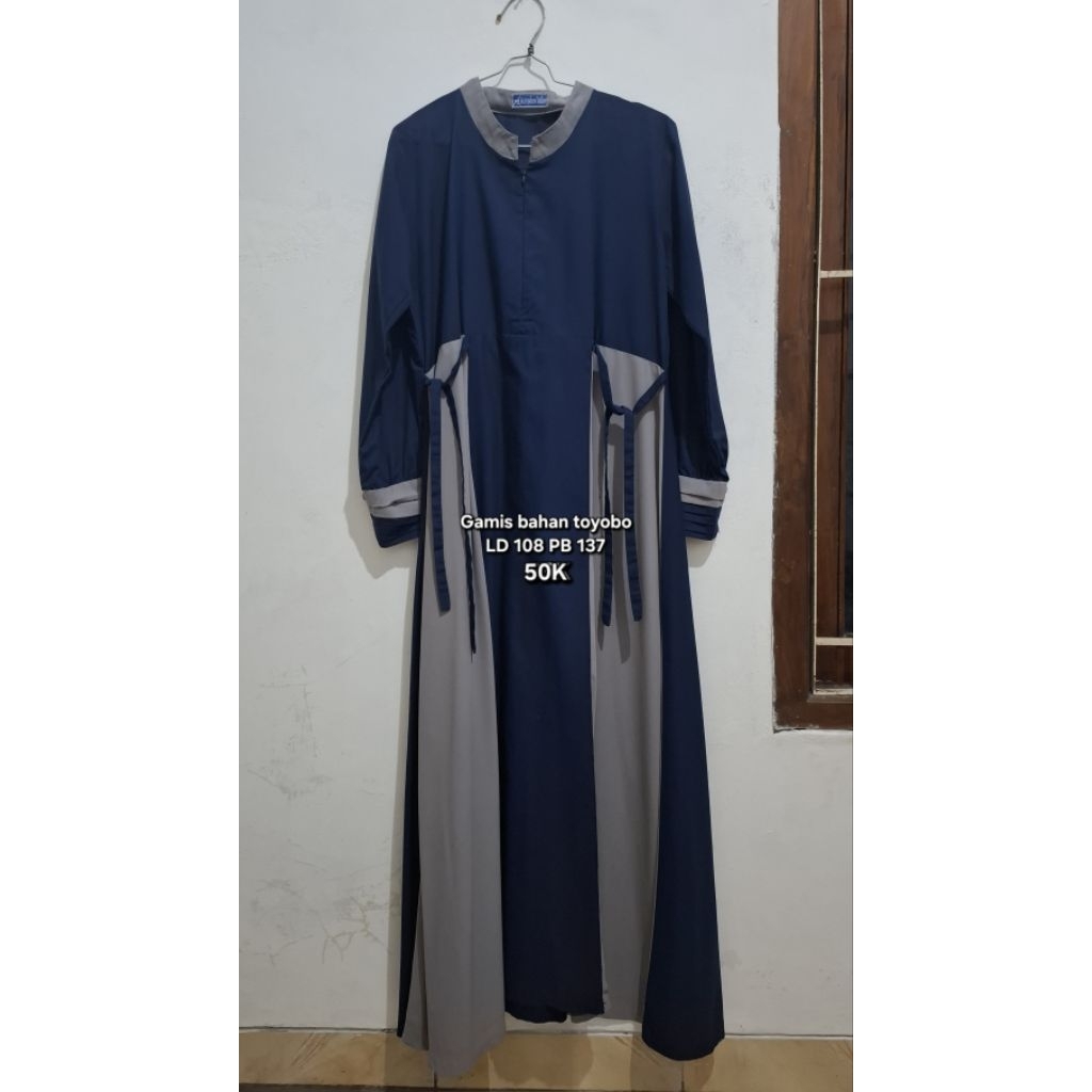 Gamis Abaya bahan Toyobo
