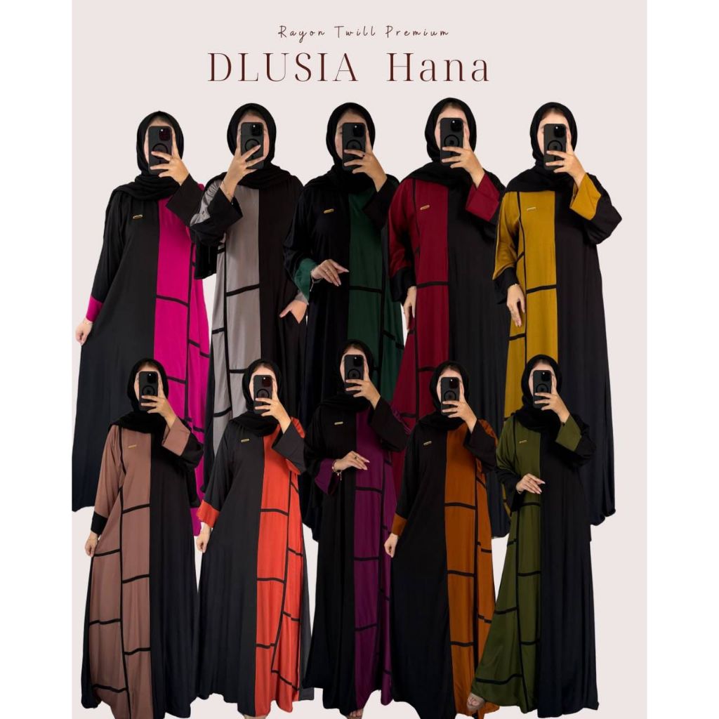 DLUSIA DRESS HANA TWILL BY DLUSIA DRESS