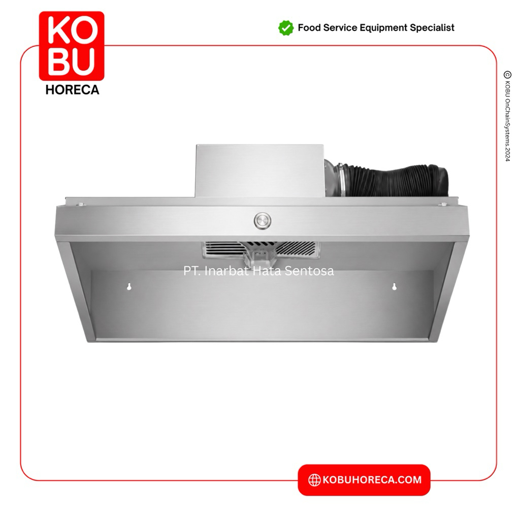 Exhaust Hood / Mesin Cooker Hood Pengisap Asap Wall Mounted 120cm