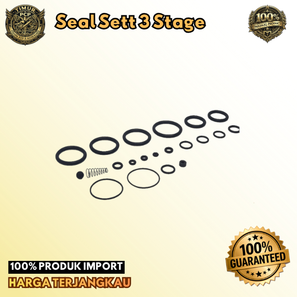 Seal Sett Pompa PCP | Seal Pompa PCP | Oring Pompa PCP | Seal Sett 3 Stage | Sparepart Pompa PCP