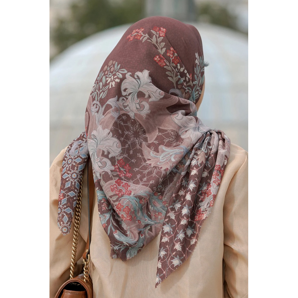 buttonscarves PL topkapi - pecan