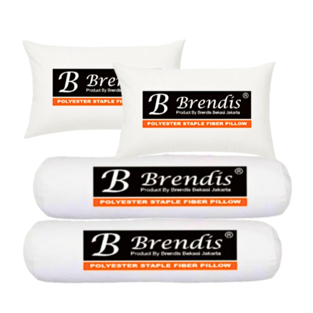 [100%ORIGINAL]Bantal Kepala hotel Brendis & guling Brendis 2 set ( 2 bantal + 2 guling )