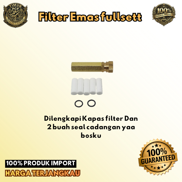 Filter Fullsett Pompa PCP | Filter Emas Pompa PCP | Saringan Pompa PCP | Sparepart Pompa PCP