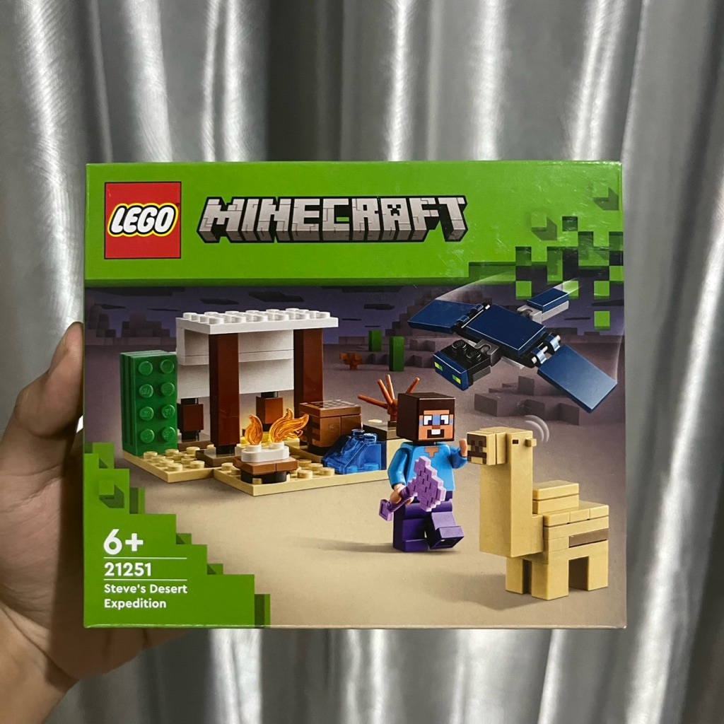 Original Lego Minecraft Steve Desert Expedition
