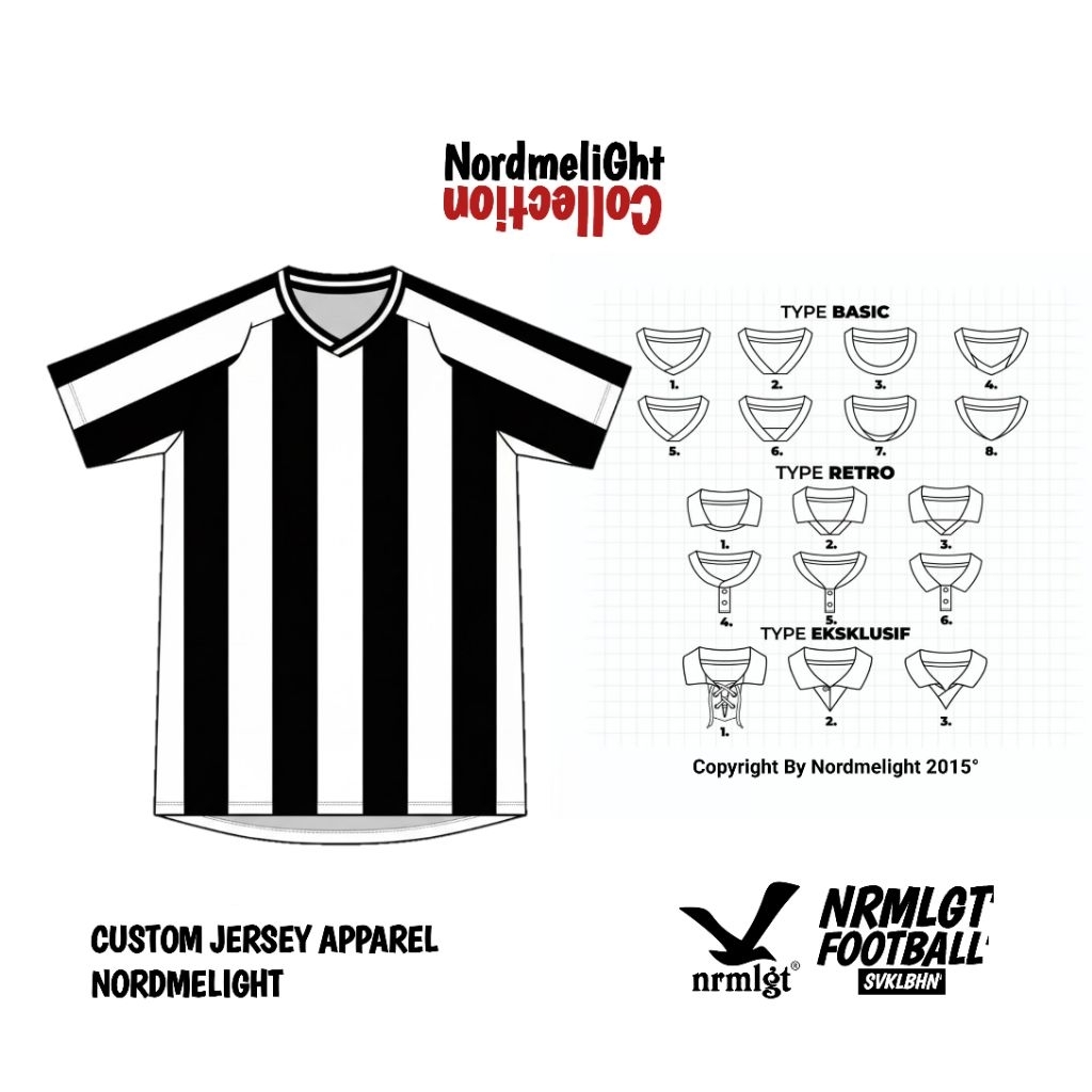 Custom Jersey Apparel NORDMELIGHT