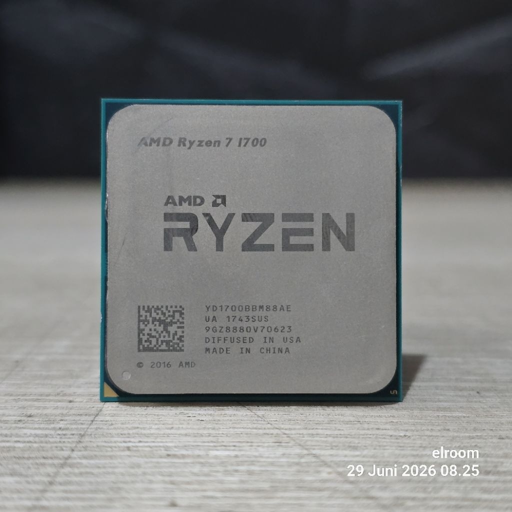 PROCESSOR AMD RYZEN / AMD RYZEN 7 1700 / AMD RYZEN 7 1700X AM4 8 CORES 16 THREADS