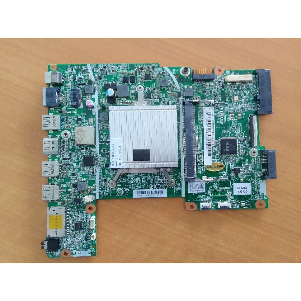 Motherboard/Mainboard/Mesin Laptop Acer Aspire one Z1402 kondisi mati