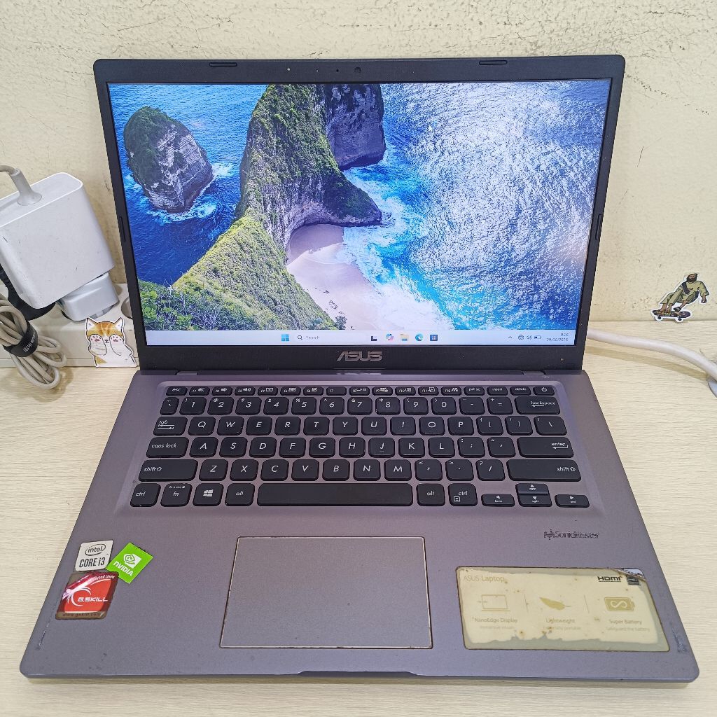 Asus X415JP (2022) Intel core i3 1005G1 Ram 20/256 SSD NVIDIA GeForce MX330 (68476)