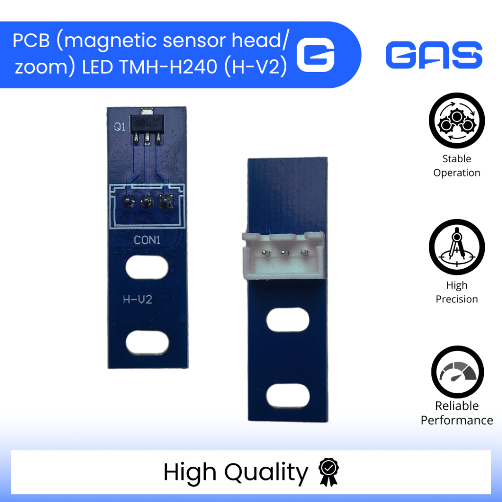 PCB (Magnetik Sensor Head / Zoom) LED TMH-H240 (H-V2) - Spare Part Moving Head Lighting / PCB Sensor