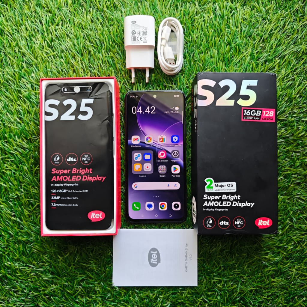 ITEL S25 SECOND 8/128GB HP SECOND HP SEKEN HP BEKAS HP MURAH