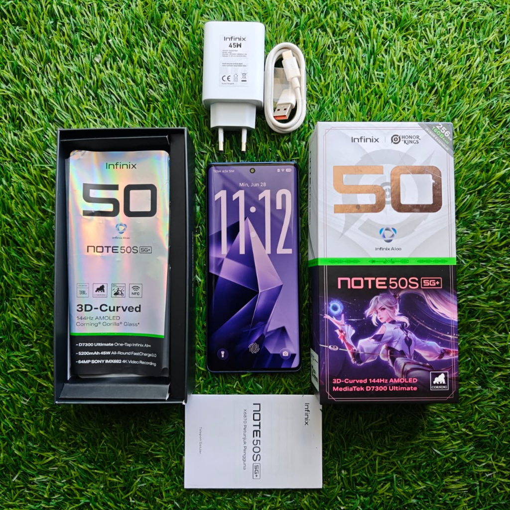 INFINIX NOTE 50S SECOND 8/256GB HP SECOND HP SEKEN HP BEKAS HP MURAH