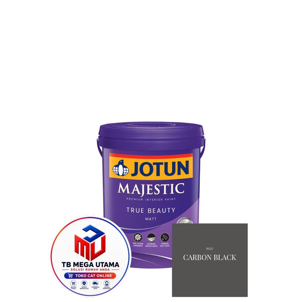 Jotun True Beauty Matt 9920 Carbon Black 2,5 Liter | C | Cat Decorative Tembok Interior