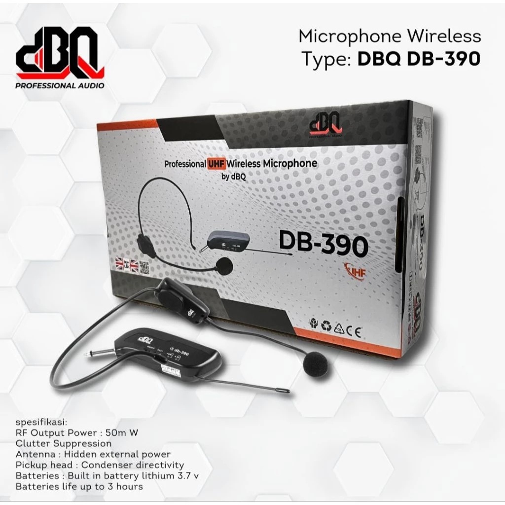mic headset wireless mic imam wireless mic senam wireless DBQ DB39 Mic bando DBQ