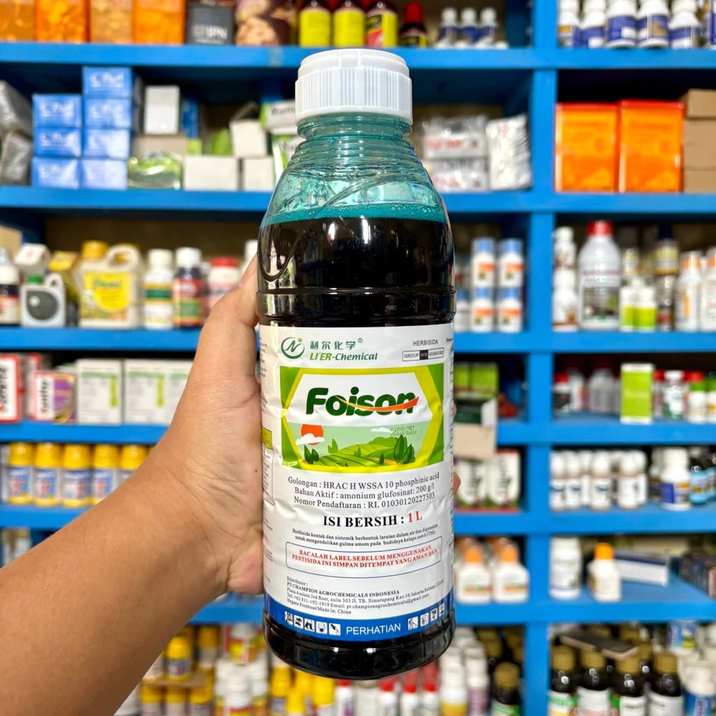 HERBISIDA FOISON 200SL 1 Liter - Herbisida Foison 200SL Pembasmi Semua Jenis Rumput Membandel