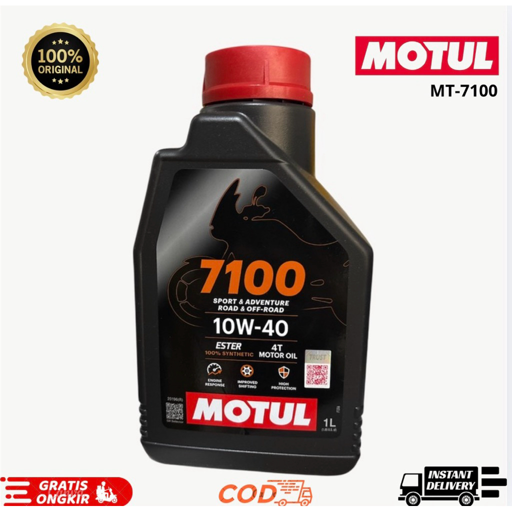 OLI MOTUL 7100 FULL SYNTHETIC ASLI MOTUL 7100 1Ltr