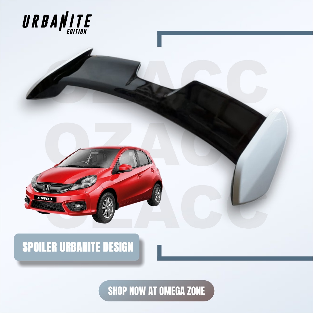 Rear Gt wing Spoiler Urbanite edition - Honda Brio OLD