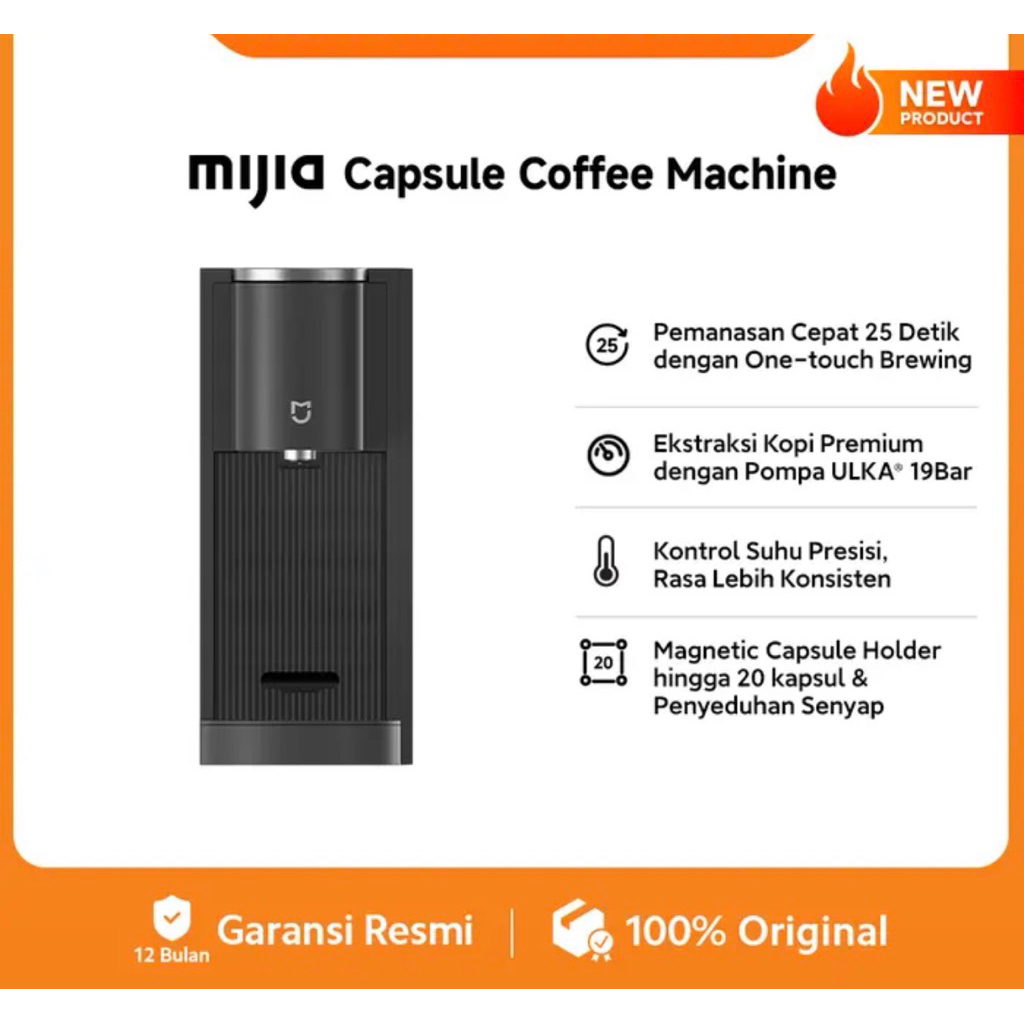 XiAOMi MiJiA Coffee Machine Series | Xiaomi Semi-automatic Espresso | Mijia Capsule Coffee Machine |