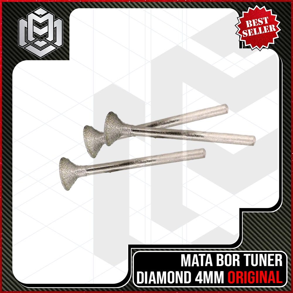 MM - Mata Bor Tuner Diamond 4MM / Mata Gerinda Tuner Diamond 4MM / Mata Bor Tuner Diamond 4MM / Mata