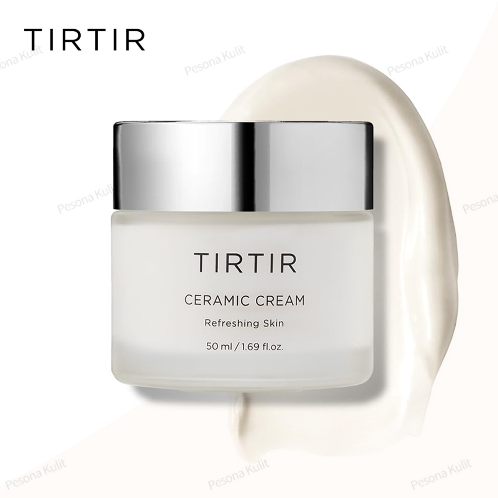 TIRTIR Ceramic Cream 50ml / Original Pelembap Wajah Korea Moisturizer Glass Skin Skin Barrier Kulit 