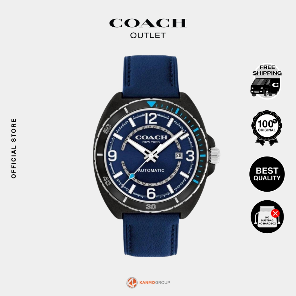 Coach Charter Blue Men's Watch - Jam Tangan Pria