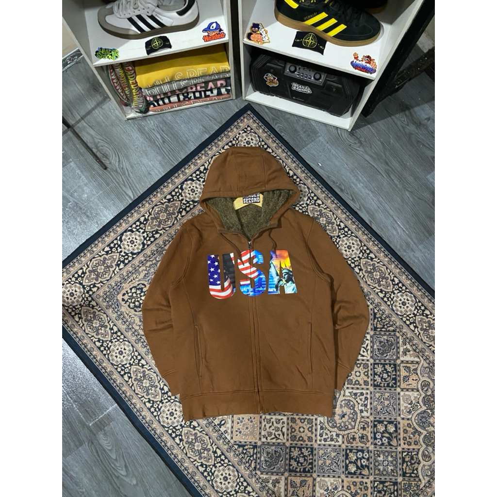 zip hodie usa sherpa stm original