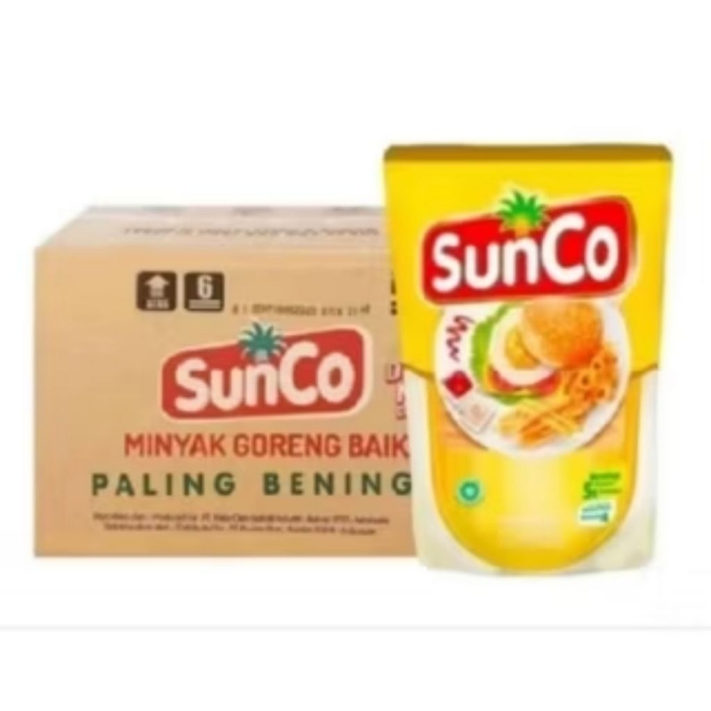 Minyak Goreng Sunco 2 Lt , isi 1 dos 6 pcs
