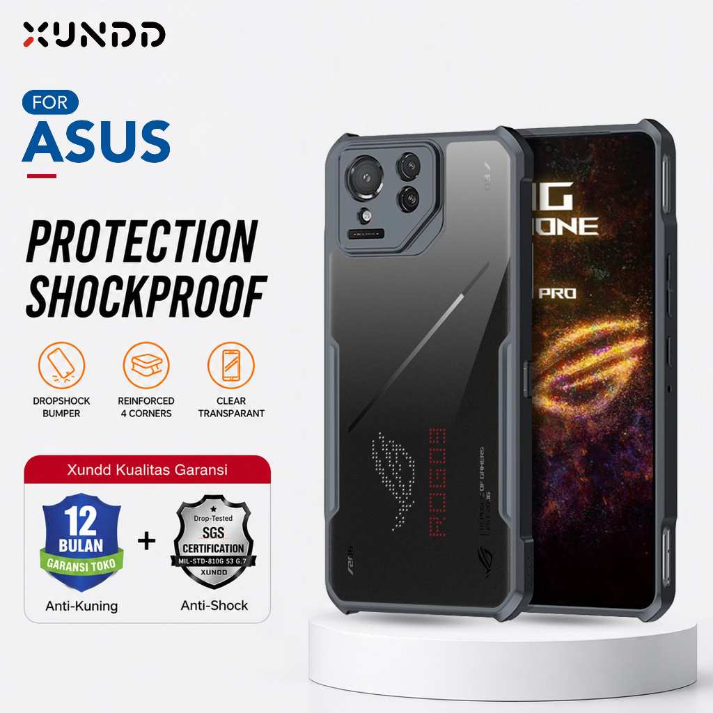 XUNDD Case Untuk Asus ROG Phone ROG 9/ ROG 9 Pro /ROG Phone 9 FE / ROG Phone 8 / ROG Phone 8 Pro / R