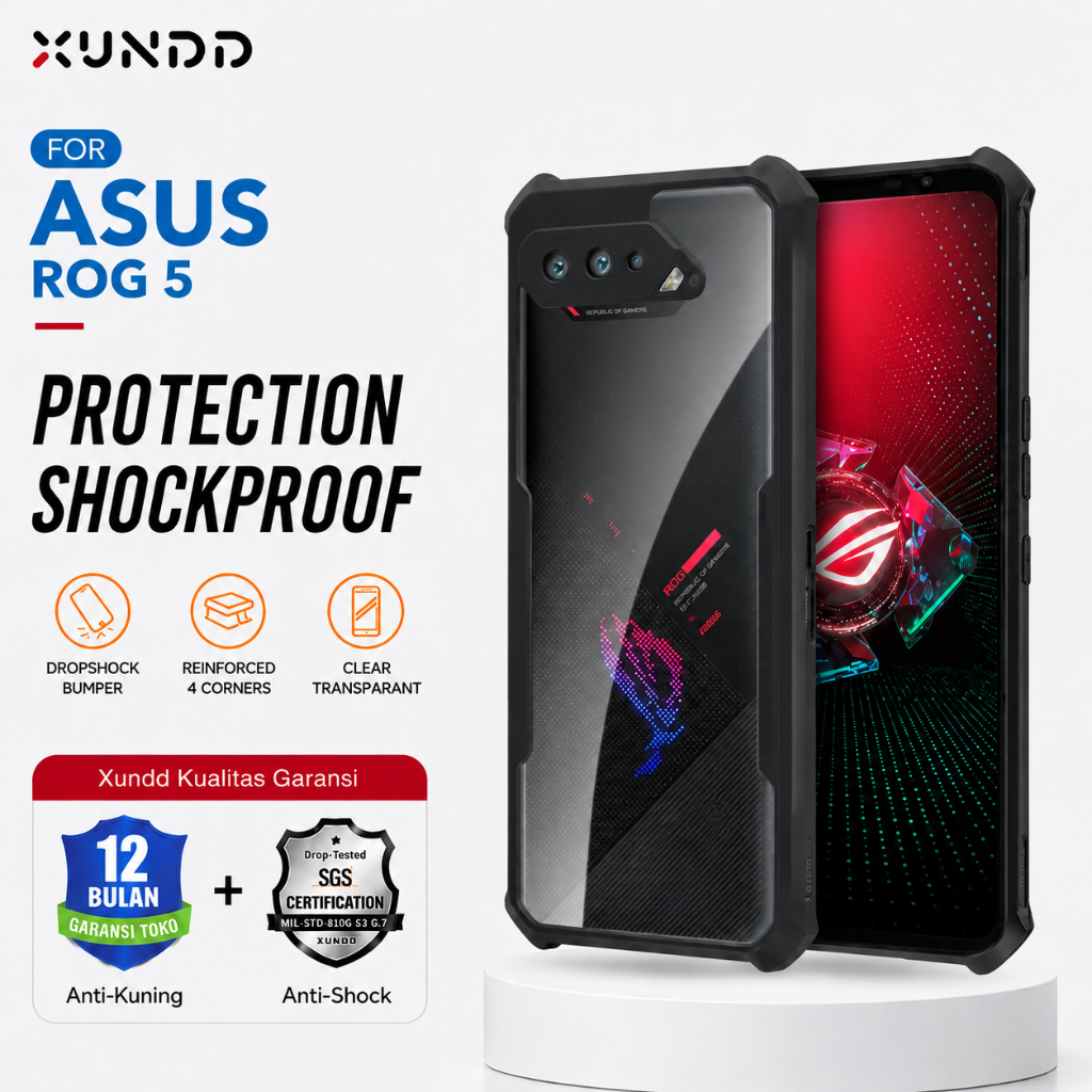 XUNDD Case Untuk Asus ROG Phone 5 / ROG Phone 5 Pro/ ROG Phone 5s Pro / ROG Phone 5s 6.78 inch Case 