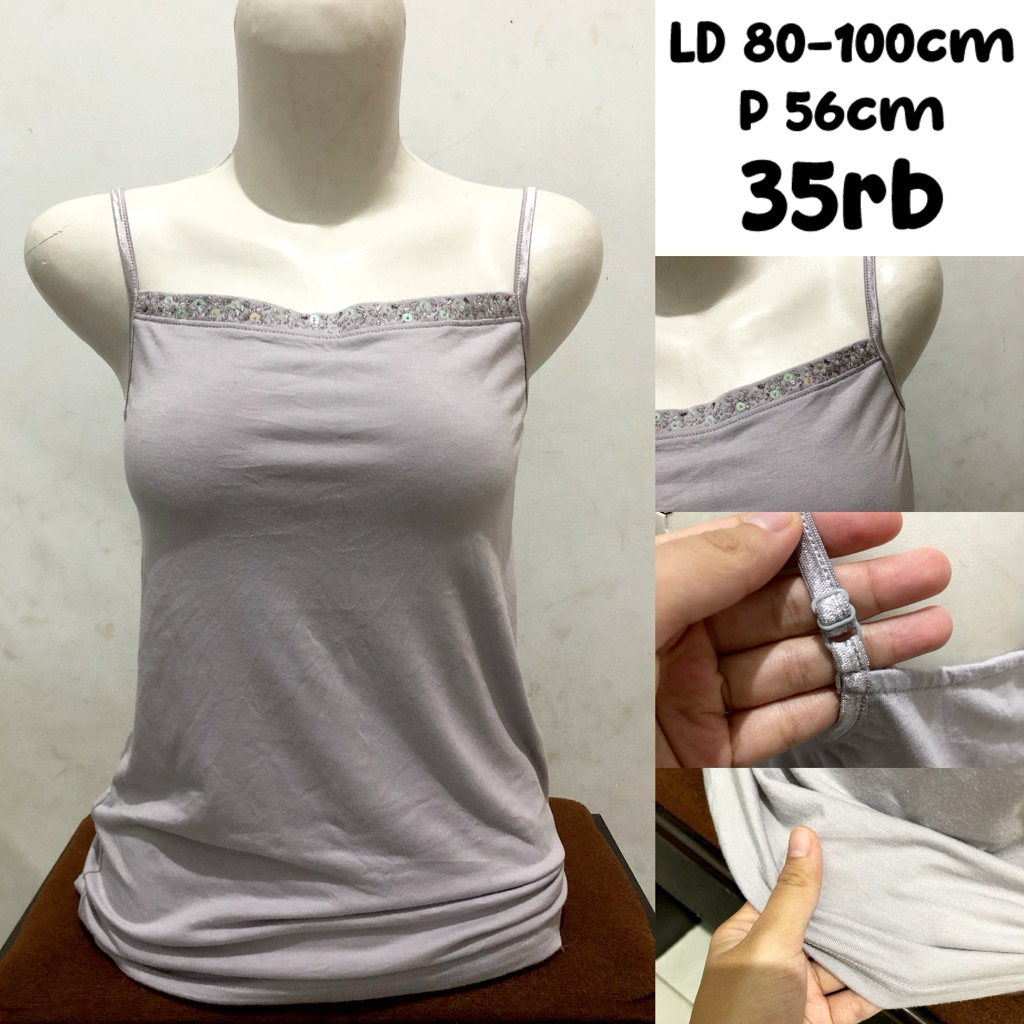 tanktop grey abu square neck basic manik y2k pressbody vintage