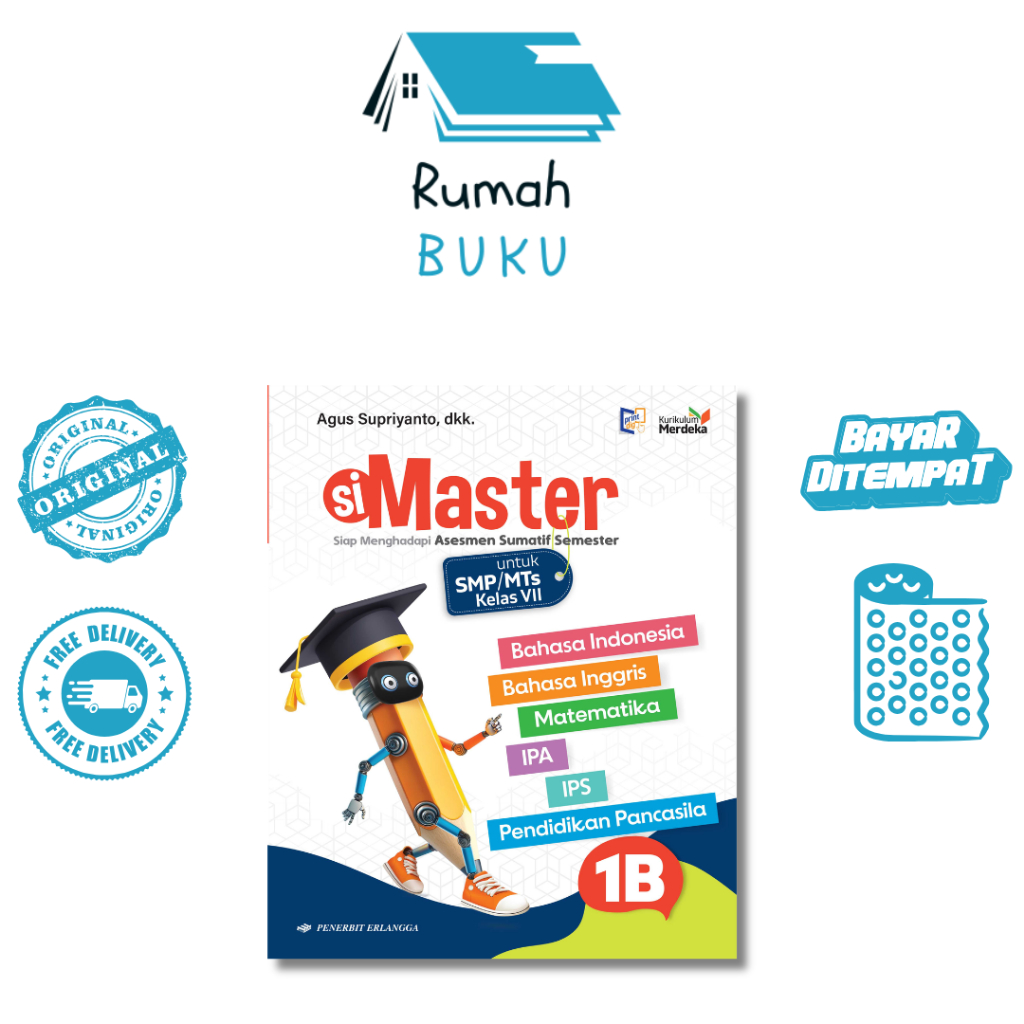 ERLANGGA - SIMASTER SMP/MTS JL.1B/KM