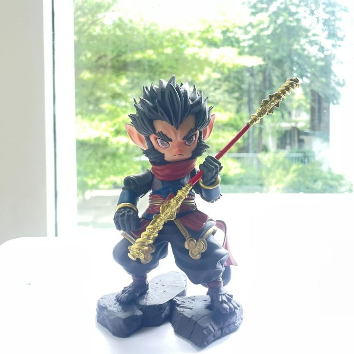 Action Figure Sun Wukong Myth Legend - Pajangan Kera Sakti Chibi 16cm