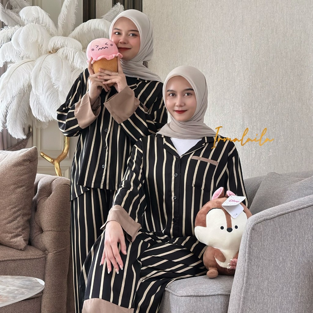 Cassandra One Set Setcel Bahan Rayon Motif Mix Rayon Twill Nyaman Cantik Elegan By Irmalaila