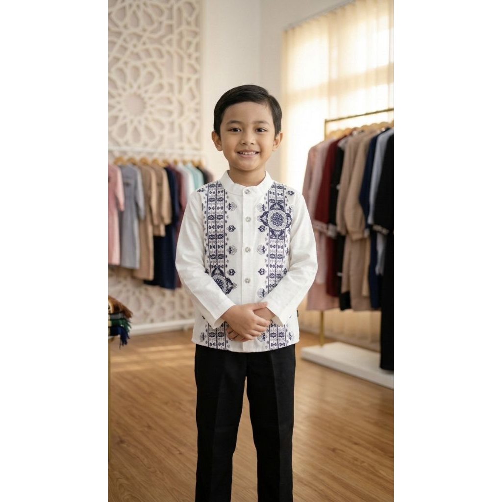 SETELAN KOKO ANAK / SETELAN BAJU ANAK MUSLIM PITO DITO