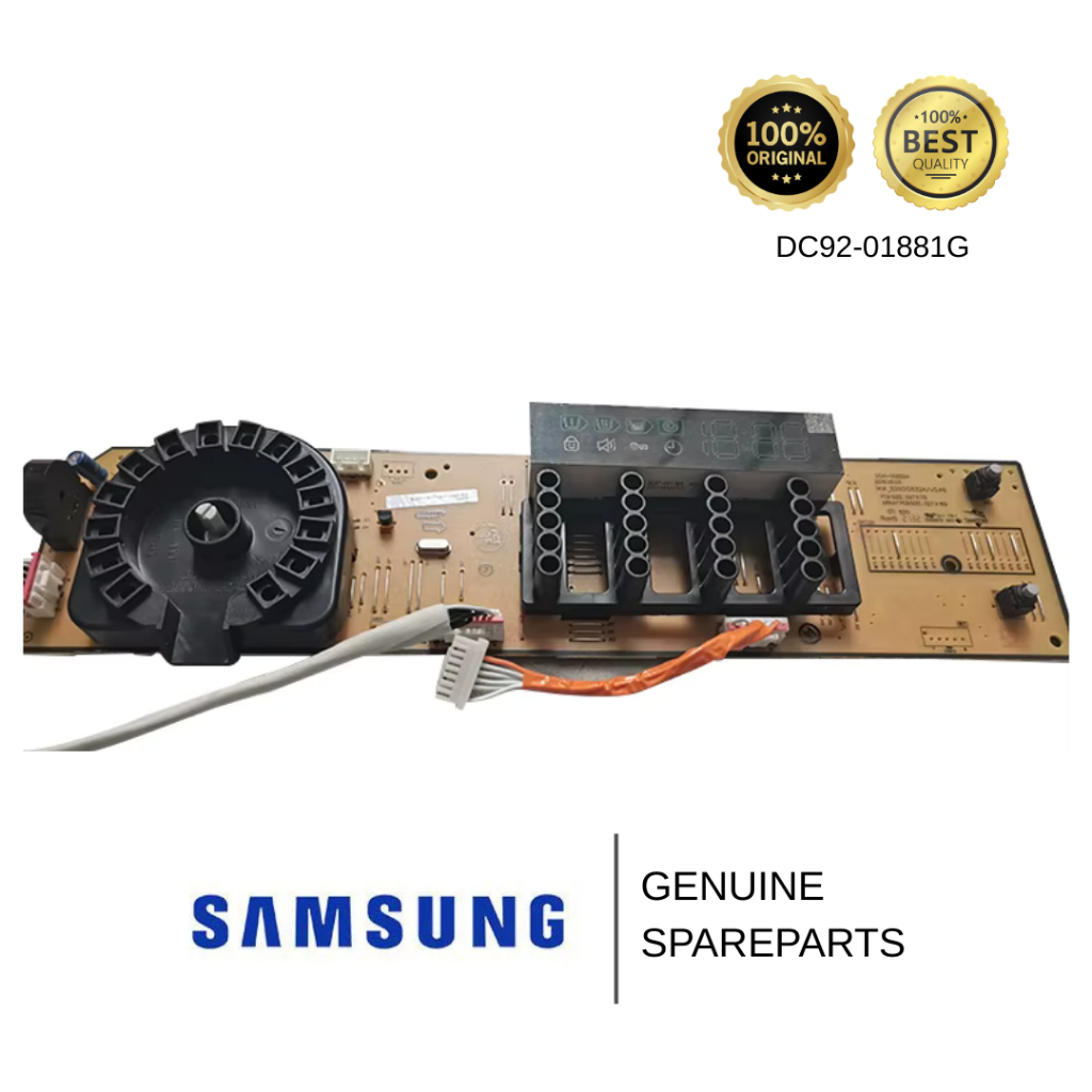 PCB MODUL DISPLAY MESIN CUCI SAMSUNG DC92-01881G WW75K5210YW ORIGINAL