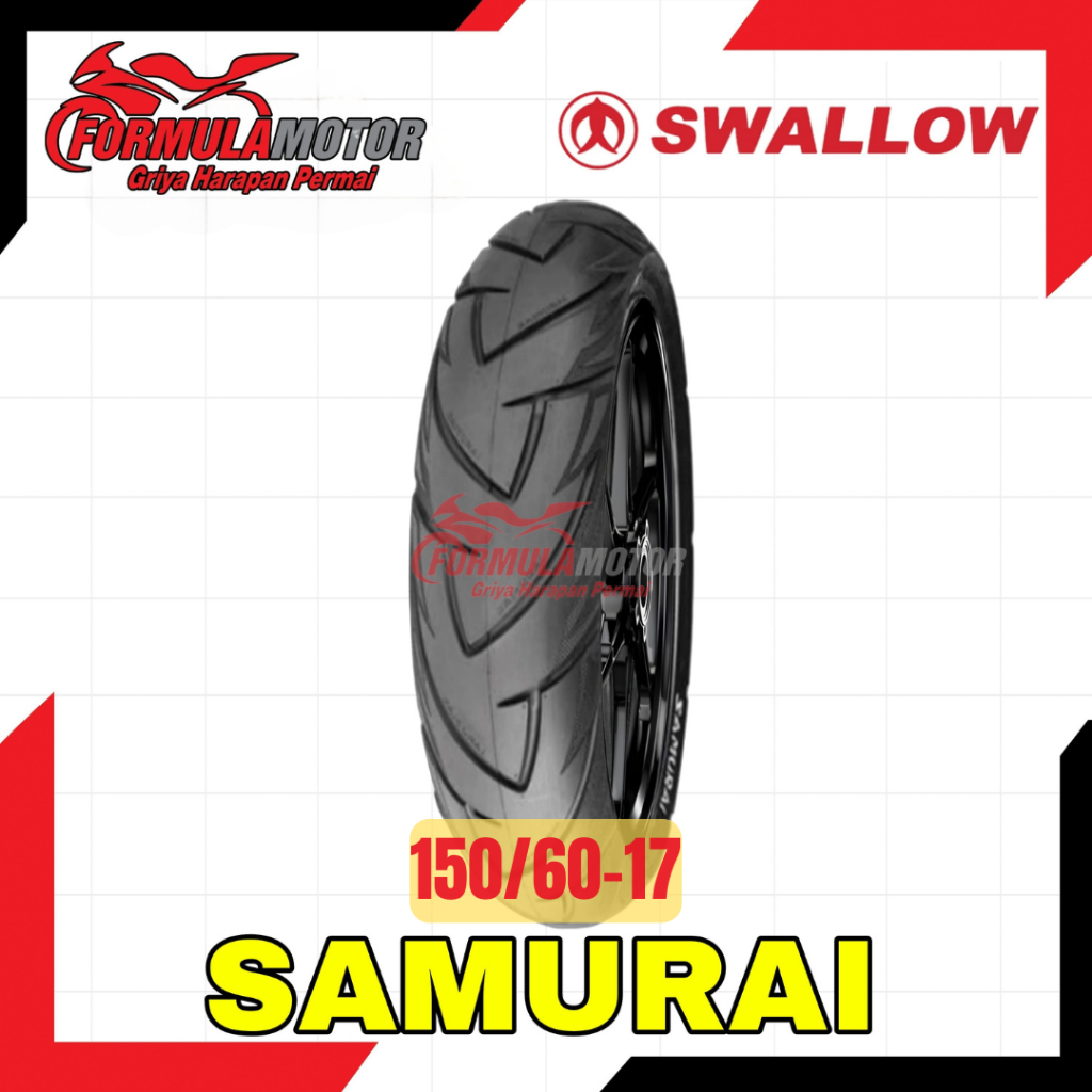 Swallow 150/60-17 Samurai Ring 17 Tubeless - Ban Tubles