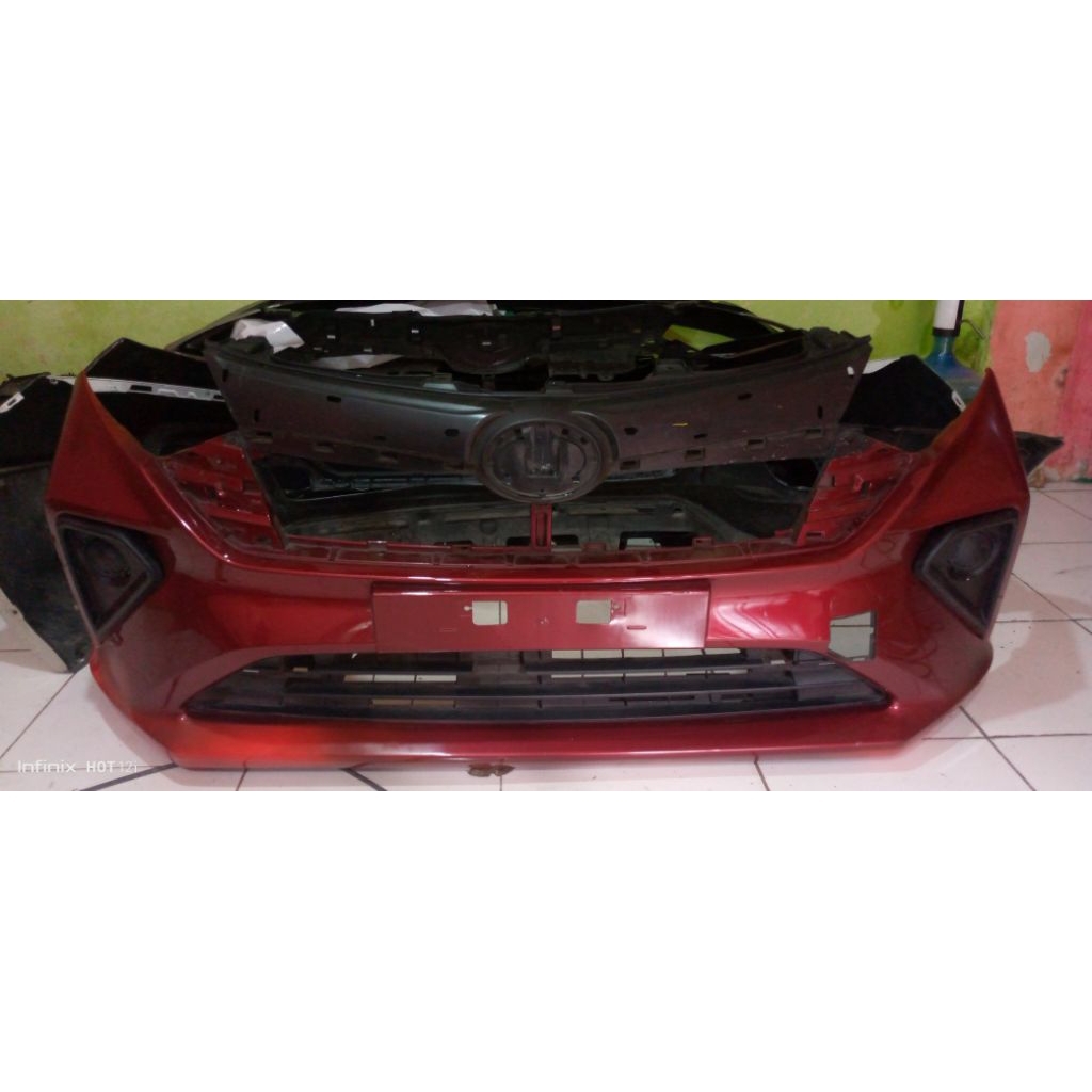 Bemper depan Sigra + Cover poklem facelift 2019_2023