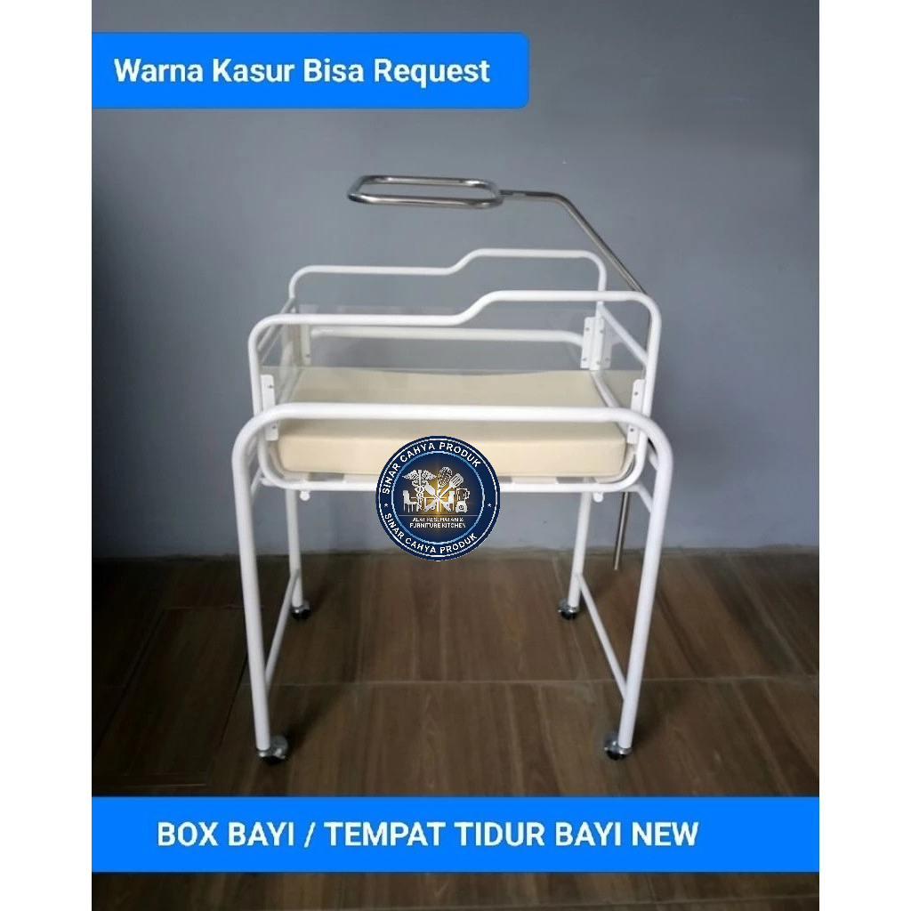 Box bayi besi / babybox / Tempat tidur bayi klinik / Box bayi